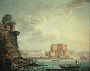 Carlo Bonavia Naples oil painting